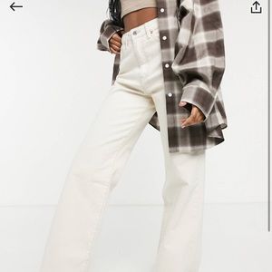 Stradivarius 90s dad jean